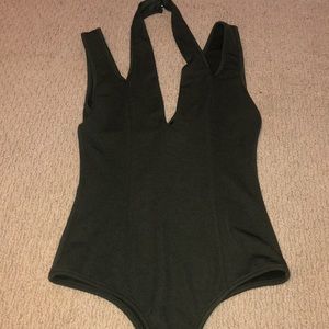 Olive Green Bodysuit